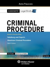 Cover art for Criminal Procedure: Saltzburg & Capra (Casenote Legal Briefs)