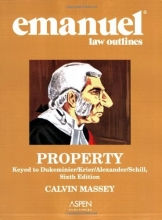Cover art for Emanuel Law Outlines: Property, Dukeminier/Krier Edition