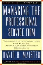Cover art for Managing The Professional Service Firm
