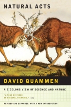 Cover art for Natural Acts: A Sidelong View of Science and Nature