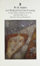 Cover art for As I Walked Out One Evening: Songs, Ballads, Limericks and Light Verse