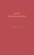Cover art for Saint Bonaventure (Contributions to the Study of Popular Culture,)