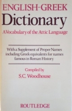 Cover art for English-Greek Dictionary : A Vocabulary of the Attic Language
