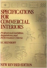 Cover art for Specifications for Commercial Interiors