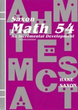 Cover art for Math 54: An Incremental Development
