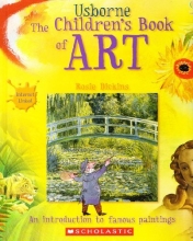 Cover art for Usborne The Children's Book of Art: Internet Linked