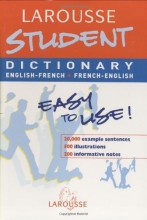Cover art for Larousse Student Dictionary: French-English / English-French (Larousse School Dictionary) (French Edition)