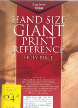 Cover art for KJV Giant Print Reference Bible, Black Imitation Leather
