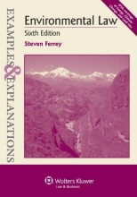 Cover art for Examples & Explanations: Environmental Law, Sixth Edition