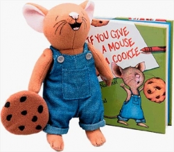 Cover art for If You Give a Mouse a Cookie Mini Book & Doll