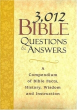 Cover art for 3,012 Bible Questions and Answers