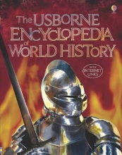 Cover art for The Usborne Encyclopedia of World History (With Internet Links)