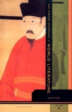 Cover art for The Norton Anthology of World Literature, Vol. B: 100-1500, 2nd Edition