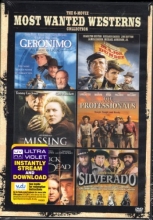 Cover art for Geronimo: An American Legend / Major Dundee / Missing, the  / Professionals, the (1966) / Quick and the Dead, the (1995) / Silverado