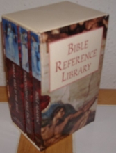 Cover art for Bible Reference Library: Fascinating Bible Facts: People, Place & Events / Who's Who in the Bible: Biographical Dictionary / Bible Almanac: Understanding the World of the Bible