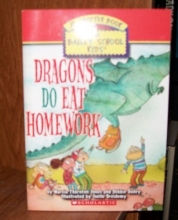 Cover art for Dragons Do Eat Homework