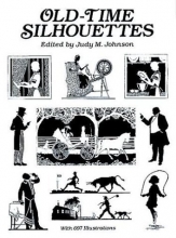 Cover art for Old-Time Silhouettes (Dover Pictorial Archives)