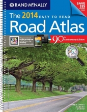 Cover art for Rand McNally 2014 Midsize Deluxe Easy to Read Road Atlas (Rand McNally Easy to Read!) (Rand Mcnally Road Atlas Deluxe Midsize)