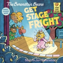 Cover art for The Berenstain Bears Get Stage Fright