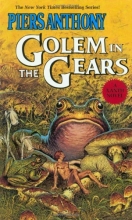 Cover art for Golem in the Gears (Xanth #9)