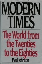 Cover art for Modern Times: The World from the Twenties to the Eighties