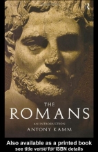 Cover art for The Romans: An Introduction (Peoples of the Ancient World)