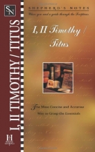Cover art for Shepherd's Notes: 1 & 2 Timothy/Titus