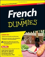 Cover art for French For Dummies, with CD