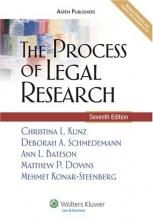 Cover art for Process of Legal Research