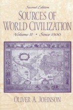 Cover art for Sources of World Civilization, Volume II: Since 1500 (2nd Edition)
