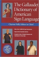 Cover art for The Gallaudet Dictionary of American Sign Language