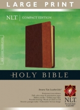 Cover art for Compact Edition Bible NLT, Large Print, TuTone