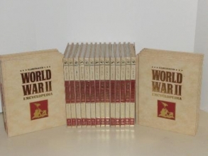 Cover art for Illustrated World War II Encyclopedia - Set Of 24 Volumes