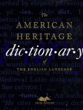 Cover art for The American Heritage Dictionary of the English Language, Third Edition