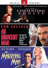 Cover art for Consenting Adults / An Innocent Man / The Marrying Man - Triple Feature