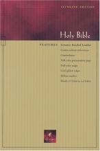 Cover art for Slimline Reference Bible NLT