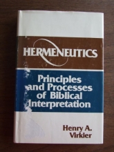 Cover art for Hermeneutics: Principles and Processes of Biblical Interpretation