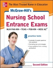 Cover art for McGraw-Hills Nursing School Entrance Exams 2/E