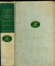 Cover art for The Origin of Species By Means of Natural Selection or the Preservation of Favored Races in the Struggle for Life and The Descent of Man and Selection in Relation To Sex