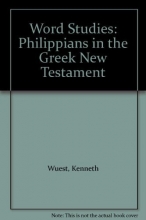 Cover art for Word Studies: Philippians in the Greek New Testament