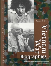 Cover art for Vietnam War: Biographies by Hillstrom, Kevin; Sawinski, Diane M.; Hillstrom, Laurie Collier
