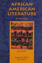 Cover art for African-American Literature: An Anthology