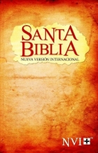 Cover art for NVI Spanish Bible - Santa Biblia: Low Cost Outreach Edition (Spanish Edition)