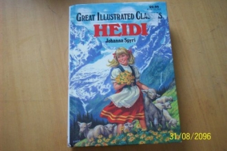 Cover art for Heidi (Great Illustrated Classics)