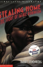 Cover art for Stealing Home: The Story Of Jackie Robinson (Scholastic Biography)