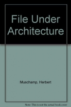 Cover art for File Under Architecture