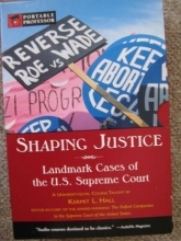Cover art for Shaping Justice: Landmark Cases of the U.S. Supreme Court (Portable Professor- U.S. History)