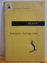Cover art for Plato: Euthyphro, Apology, Crito (The Liberal Library of Arts)