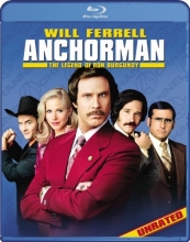 Cover art for Anchorman: The Legend of Ron Burgundy  [Blu-ray]
