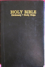 Cover art for Holy Bible: Dictionary & Study Helps, King James Version, Words of Christ in Red